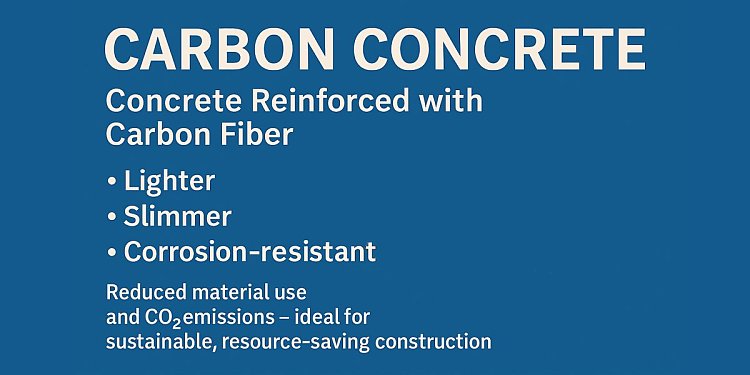 Carbon concrete - revolution in today's concrete construction