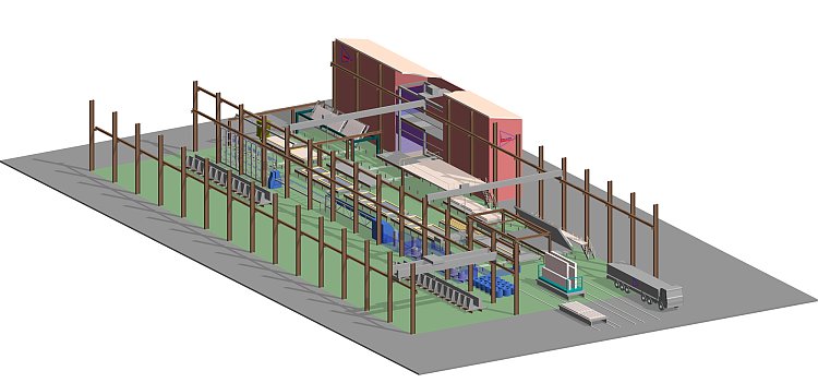 Development of a small pallet carousel plant