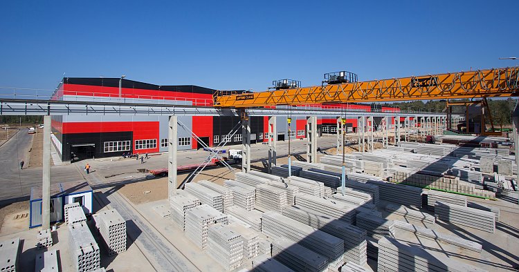 Successful planning of a precast concrete plant