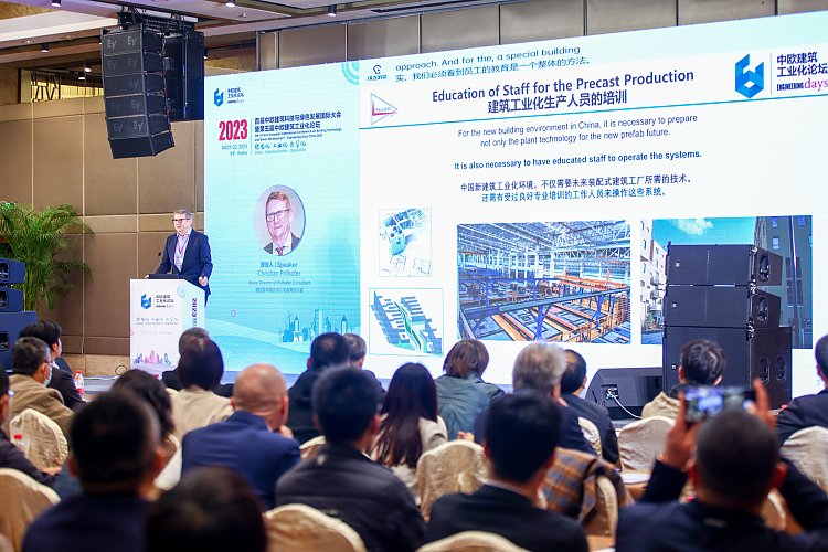 Conferencia del Sr. Prilhofer en el Engineering Days 2023 en China