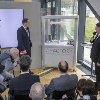 C-Factory - Startschuss für das ersten Carbonbetonwerk für CO₂-speichernde Fertigteile