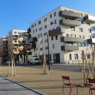 Precast apartment buildings in Austria<br />
