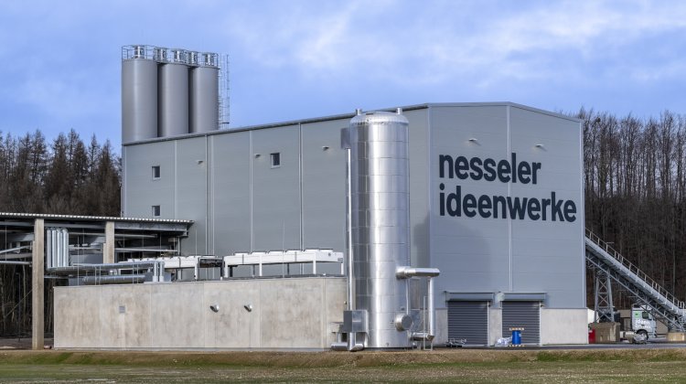 Beton-Mischanlage für Fertigteile