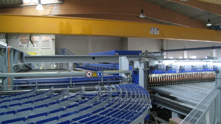 State-of-the-art mesh welding plant for precast production