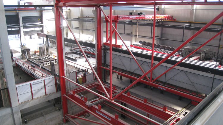 Precast concrete production for special elements