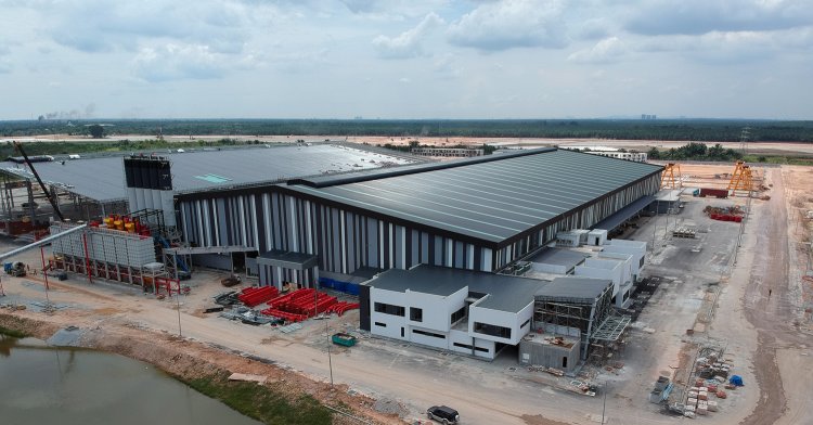 Gamuda (Factory 2) -  Aerial: Gamuda's second precast concrete plant in Malaysia