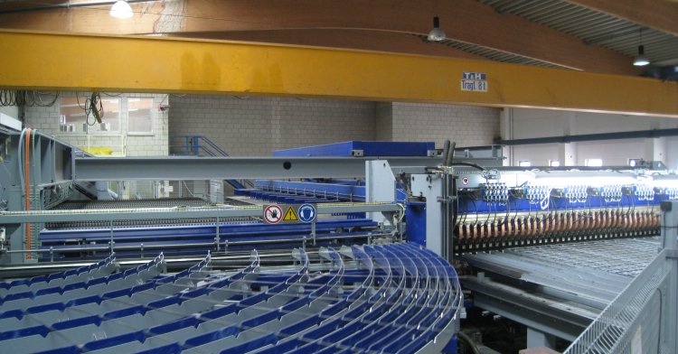 Elsäßer Reinforcement - State-of-the-art mesh welding plant for precast plant