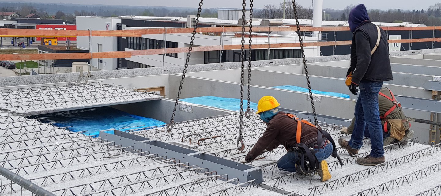 Energieeffizient Bauen mit Betonfertigteilen